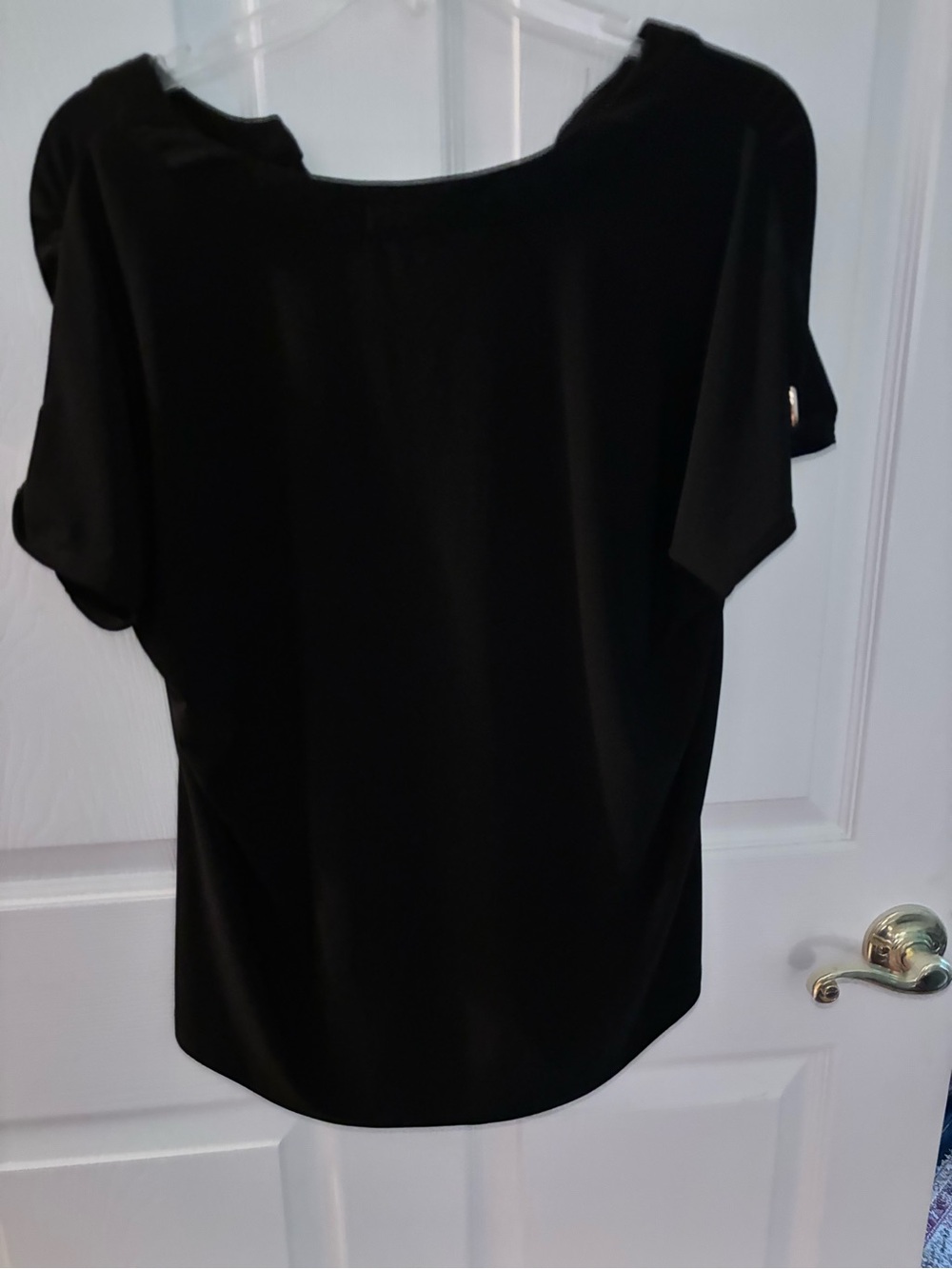 Jjoie de vivre brand top with gold bar decorative on sleeves. NEW and Unworn